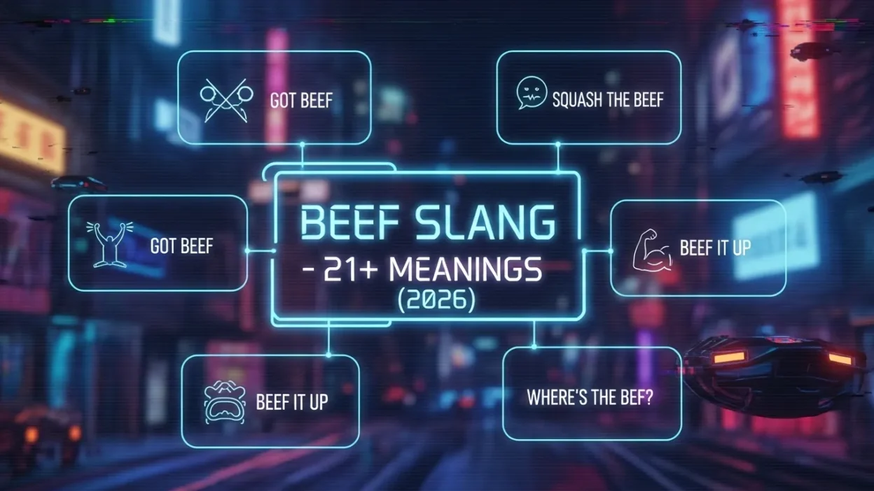 Beef Slang Meaning
