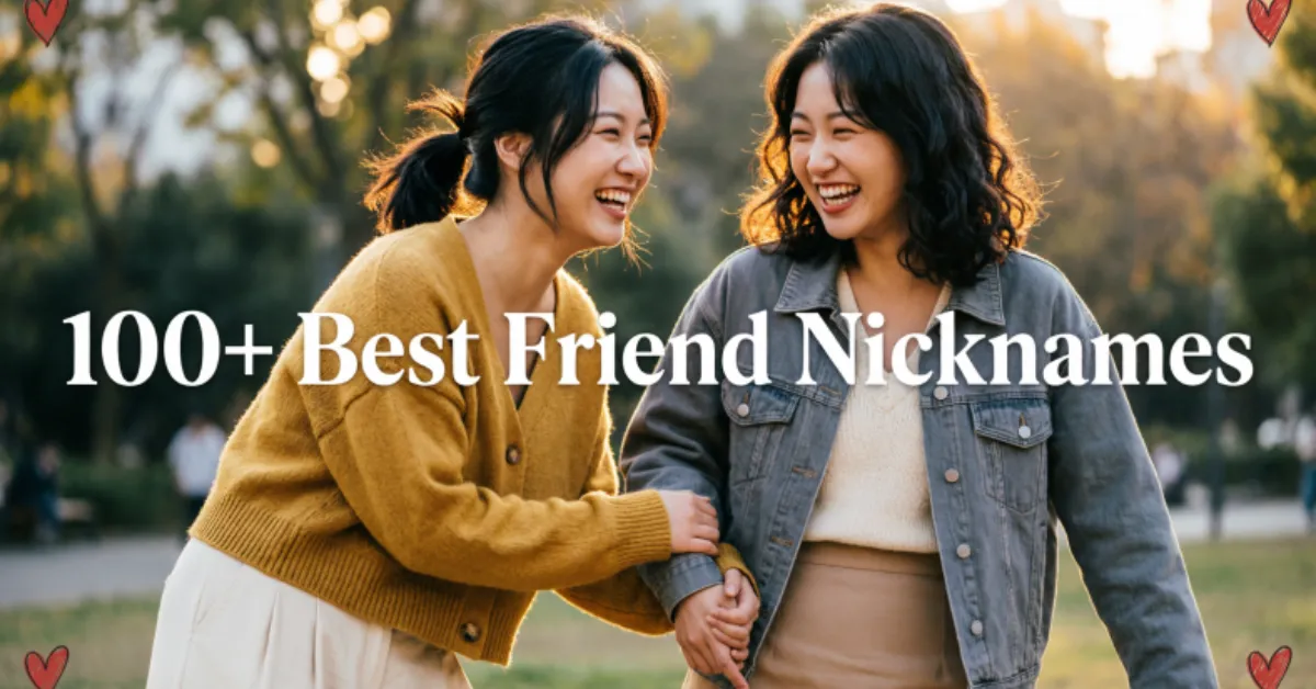 Best Friend Nicknames
