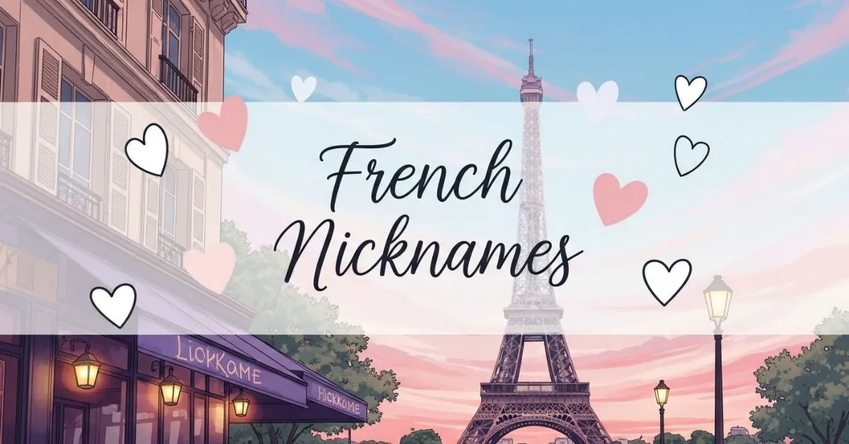 French Nicknames