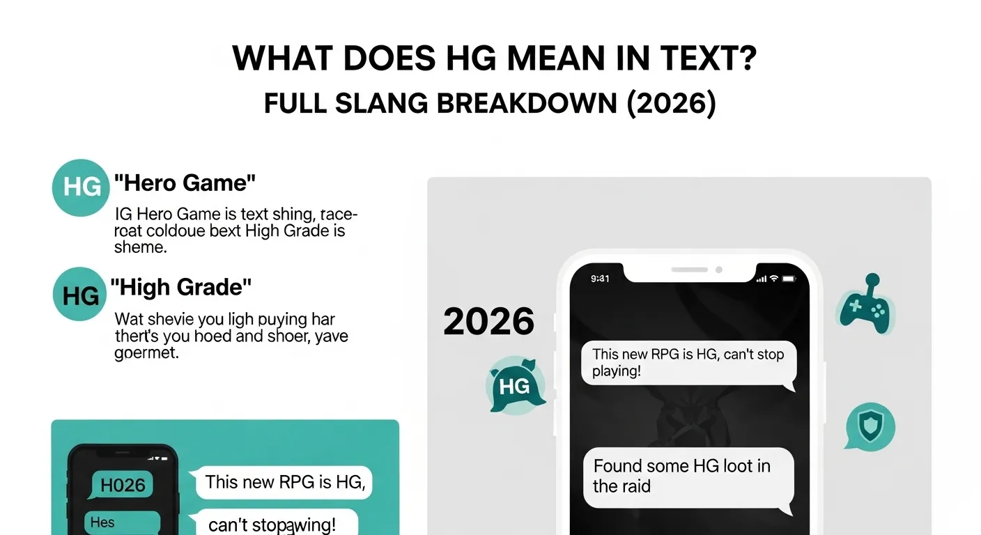 HG Slang Meaning