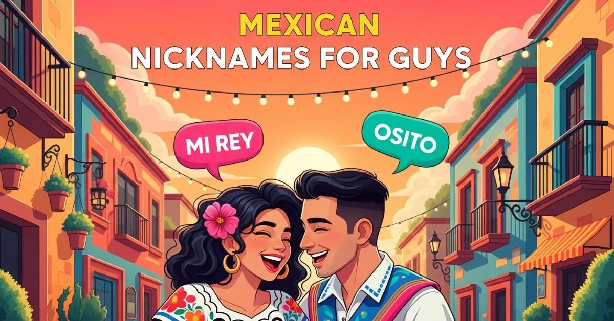 Mexican Nicknames For Guys