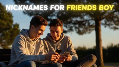 Nicknames for Friends Boy