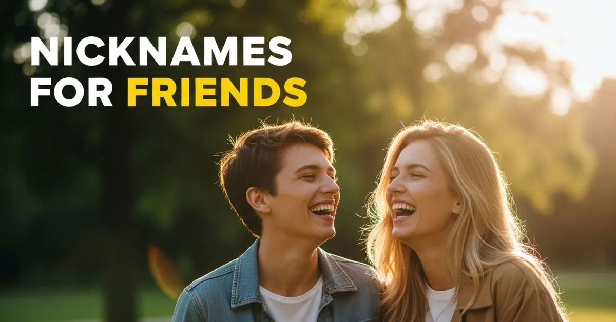 Nicknames for Friends