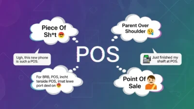 pos slang meaning meaning in text