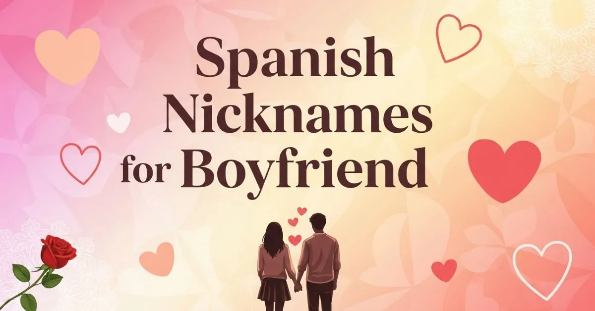 Spanish Nicknames For Boyfriend
