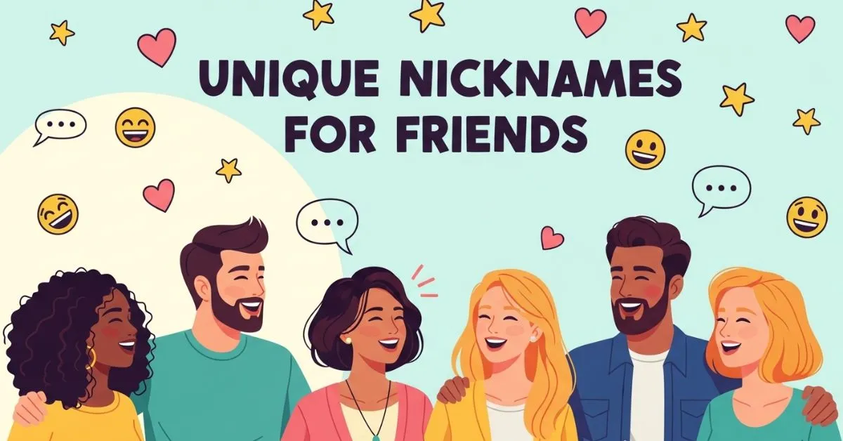 Unique Nicknames for Friends