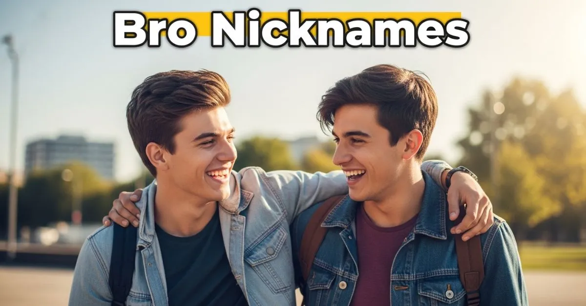 Bro Nicknames