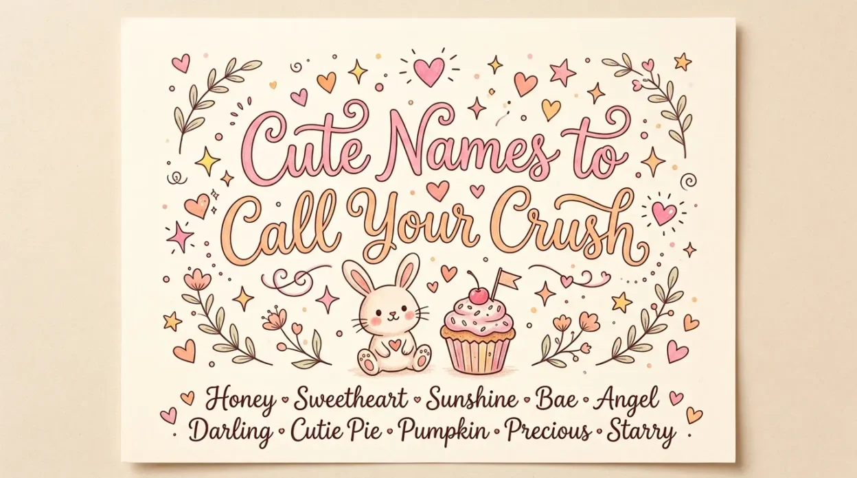 Best Cute Names to Call Your Crush