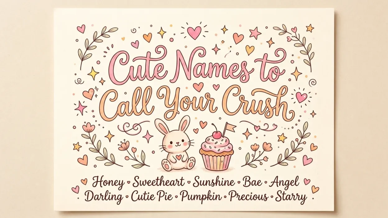 Best Cute Names to Call Your Crush
