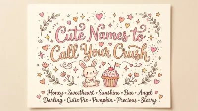 Best Cute Names to Call Your Crush