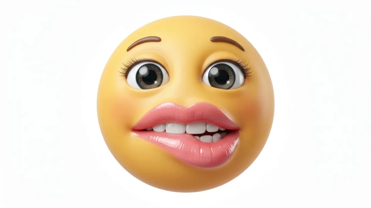 Biting Lip Emoji