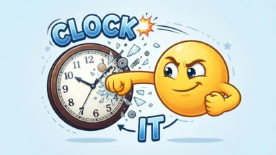 Clock It Emoji