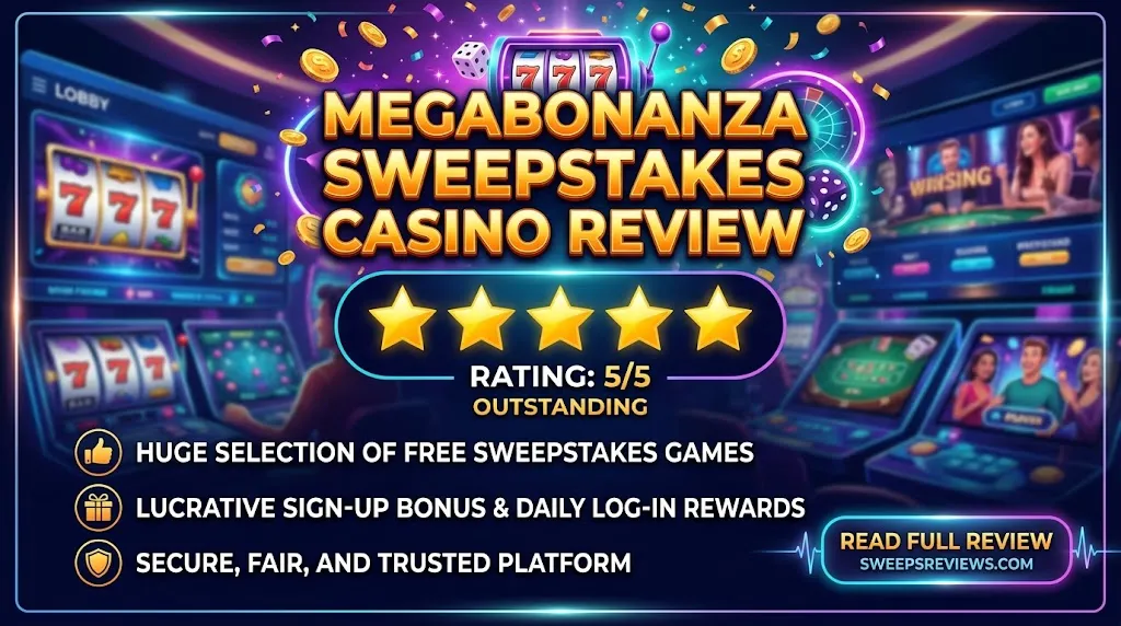 MegaBonanza Sweepstakes Casino Review