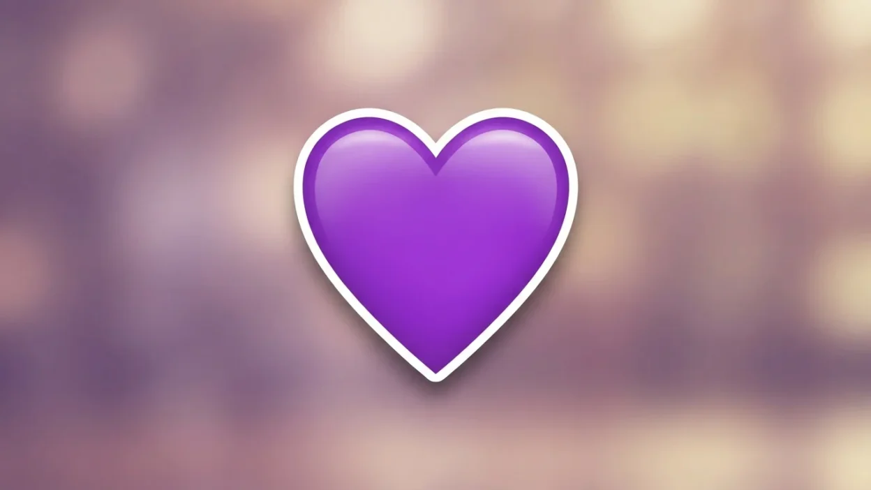 Purple Heart Emoji