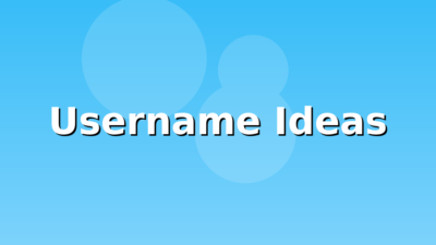 200+ Username Ideas (2026)