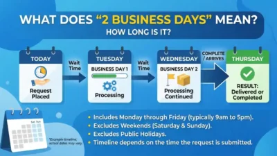 how long is 2 business days